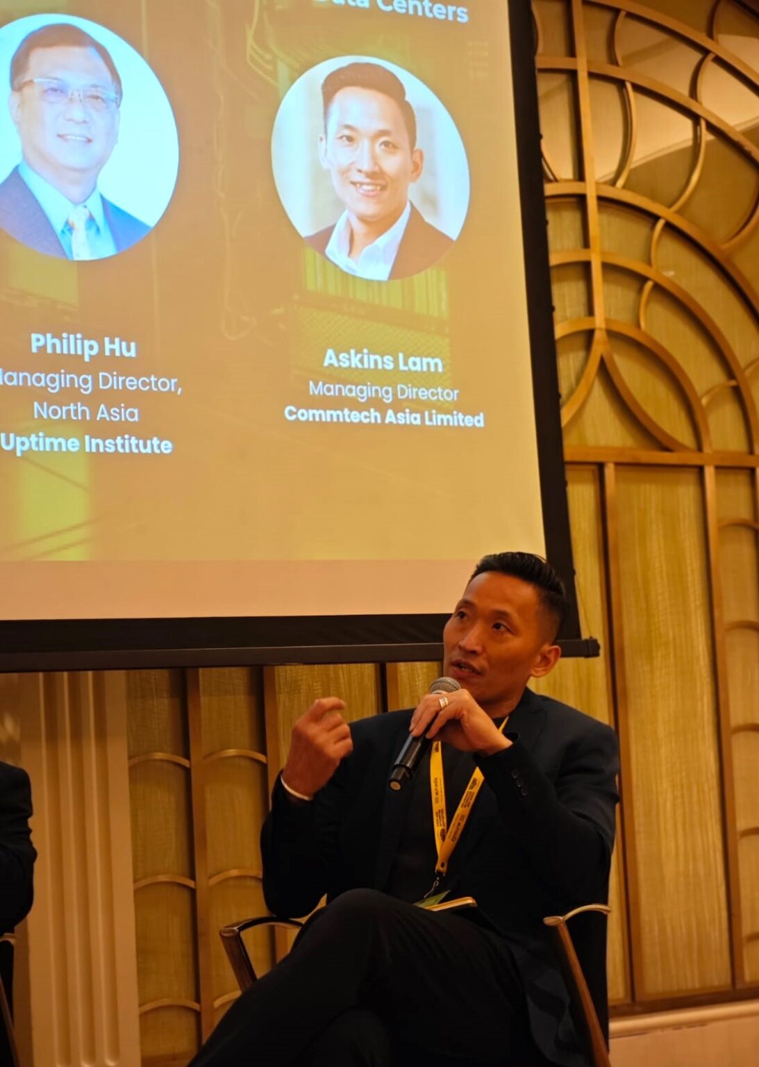 Commtechasia Group Managing Director Askins Lam speaking at Greater Bay Area Cloud ...